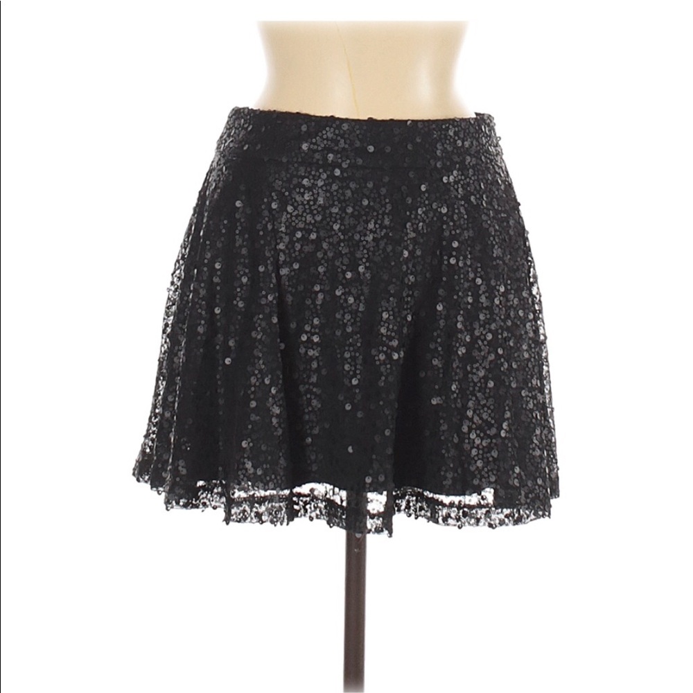 Matte circle skirt